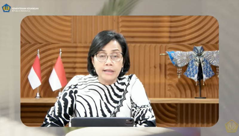Menteri Keuangan Sri Mulyani Indrawati. (Foto: Tangkapan Youtube)