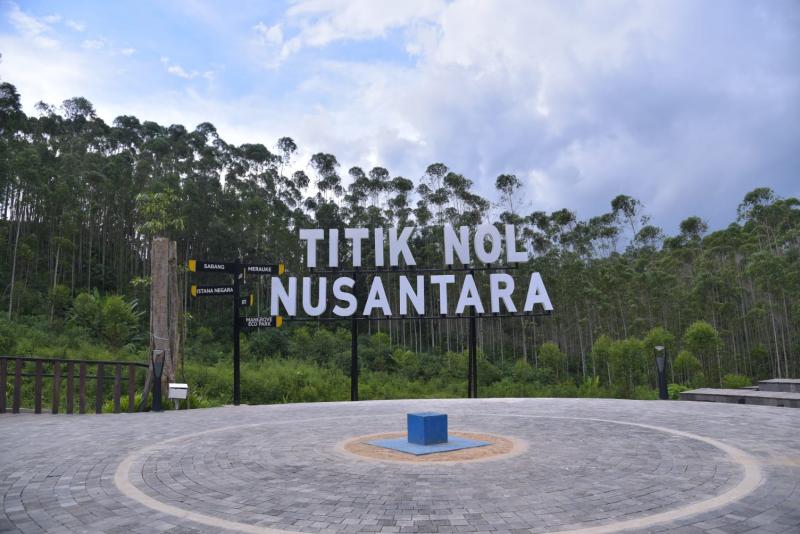 Titik nol IKN Nusantara (foto: Setkab RI)
