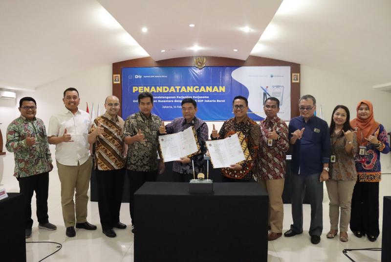 Kerja sama Tax Center Undira dan Kanwil DJP Jakbar (foto: P2 Humas Kanwil DJP Jakarta Barat)